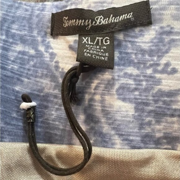 TOMMY Bahama Soft Flowy Maxi Dress, Lady’s Size XL, Preloved, Sleeveless Beads - Picture 8 of 9